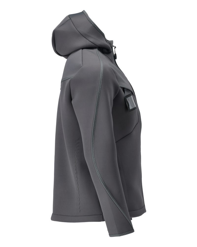 Customized Softshelljacke mit Kapuze