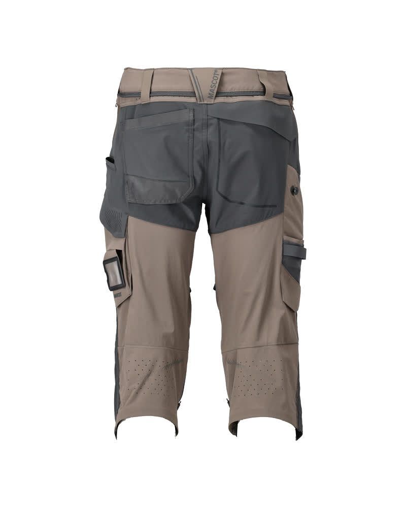 CUSTOMIZED Dreiviertel-Hose mit Knietaschen