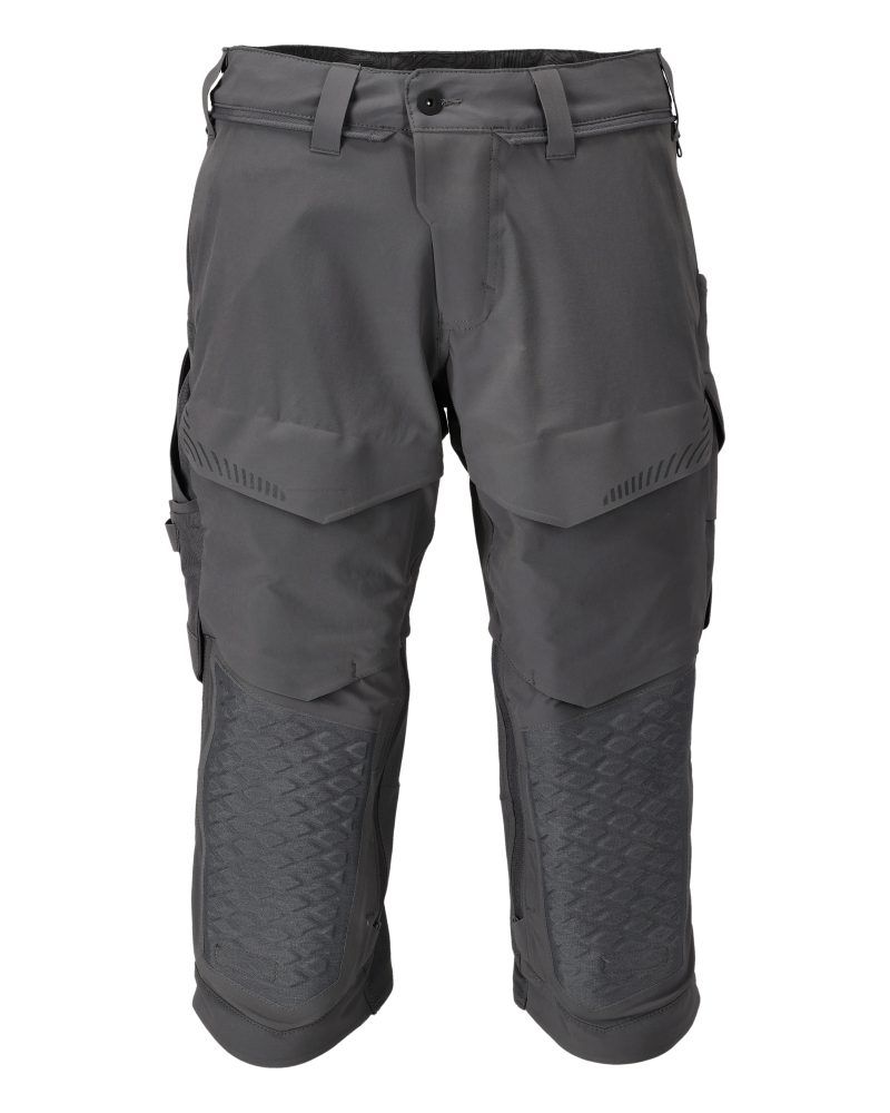 CUSTOMIZED Dreiviertel-Hose mit Knietaschen