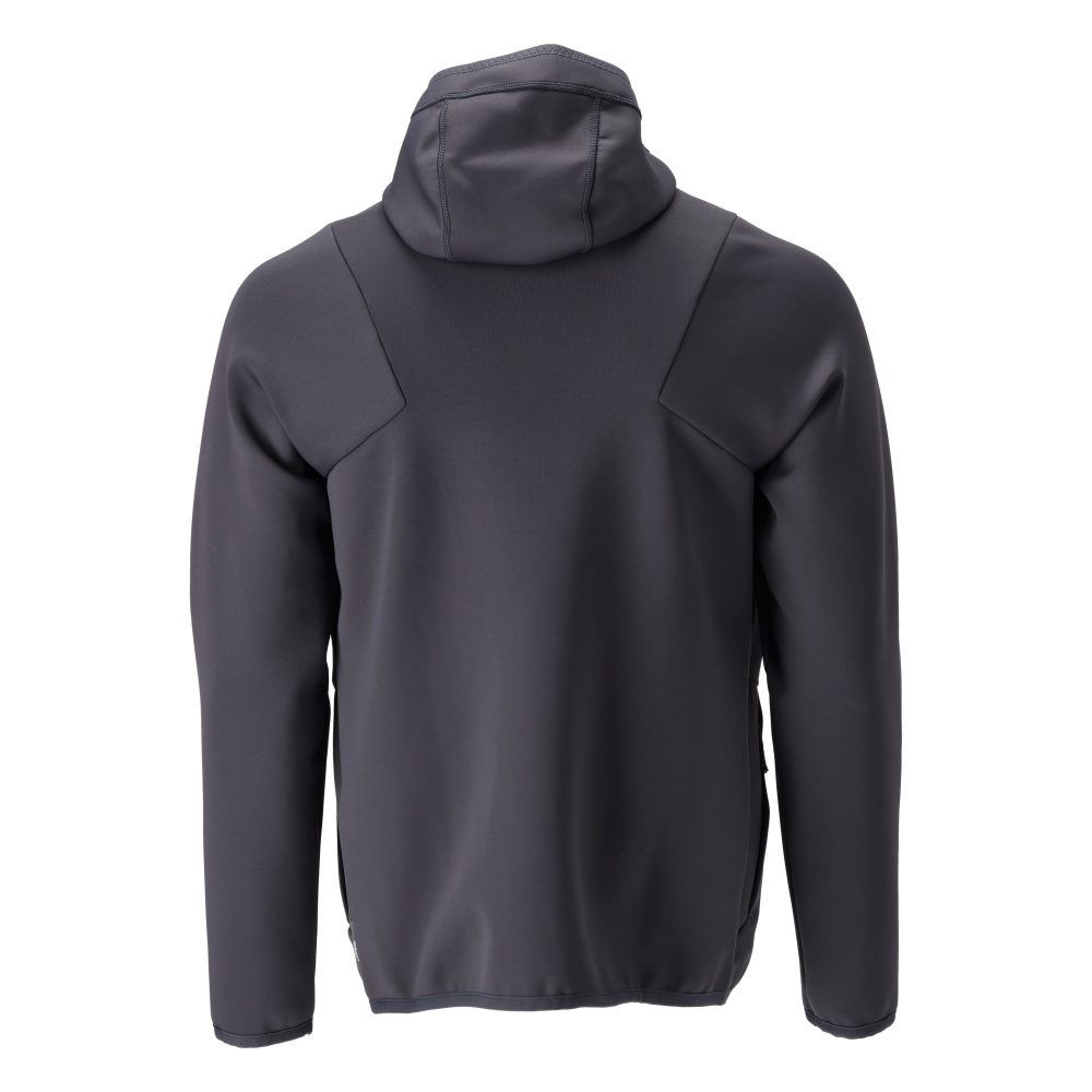 CUSTOMIZED Fleecejacke mit Kapuze