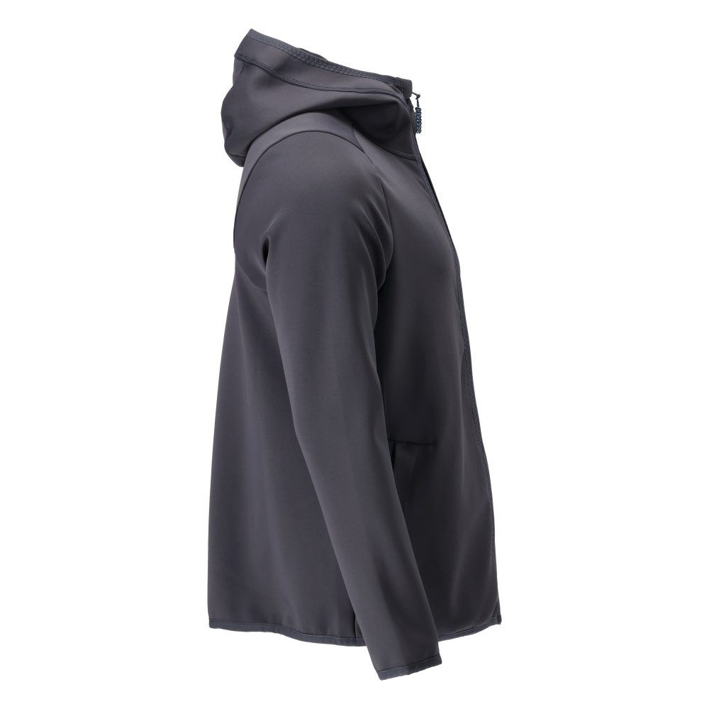 CUSTOMIZED Fleecejacke mit Kapuze
