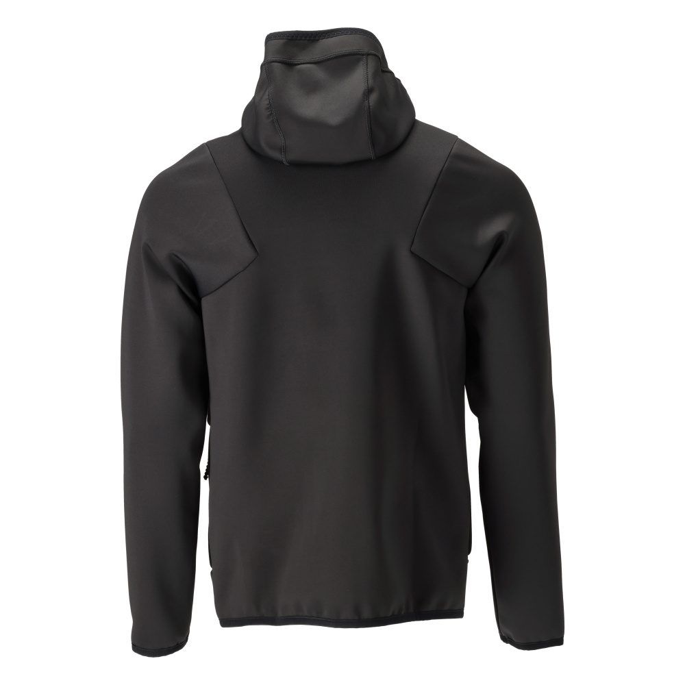 CUSTOMIZED Fleecejacke mit Kapuze