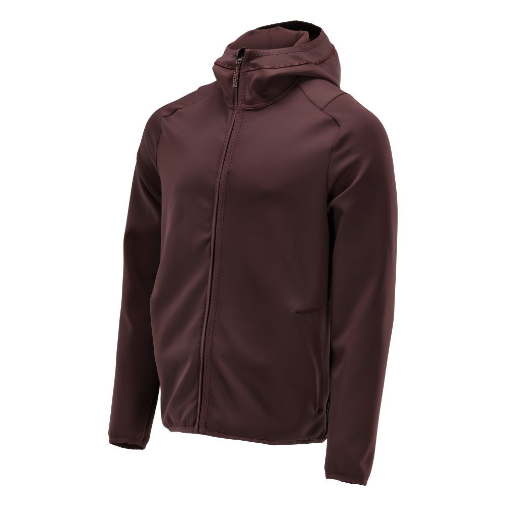 CUSTOMIZED Fleecejacke mit Kapuze