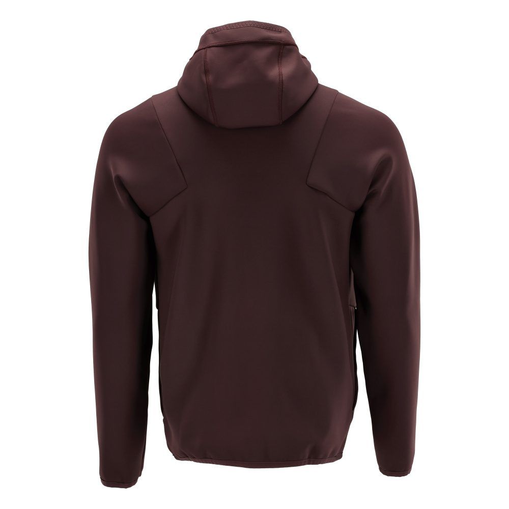 CUSTOMIZED Fleecejacke mit Kapuze