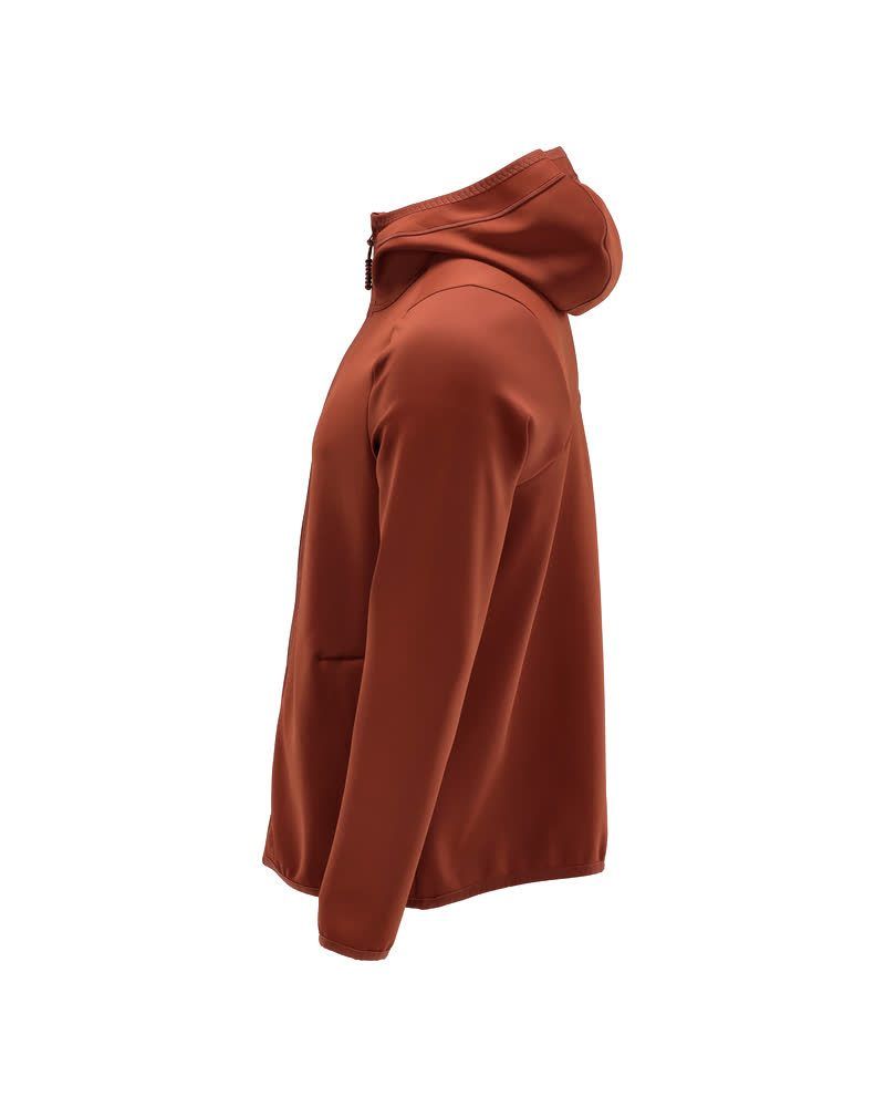 CUSTOMIZED Fleecejacke mit Kapuze