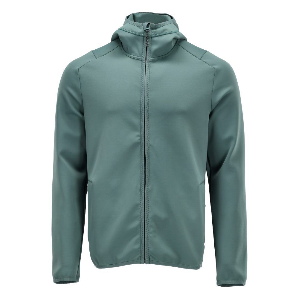 CUSTOMIZED Fleecejacke mit Kapuze