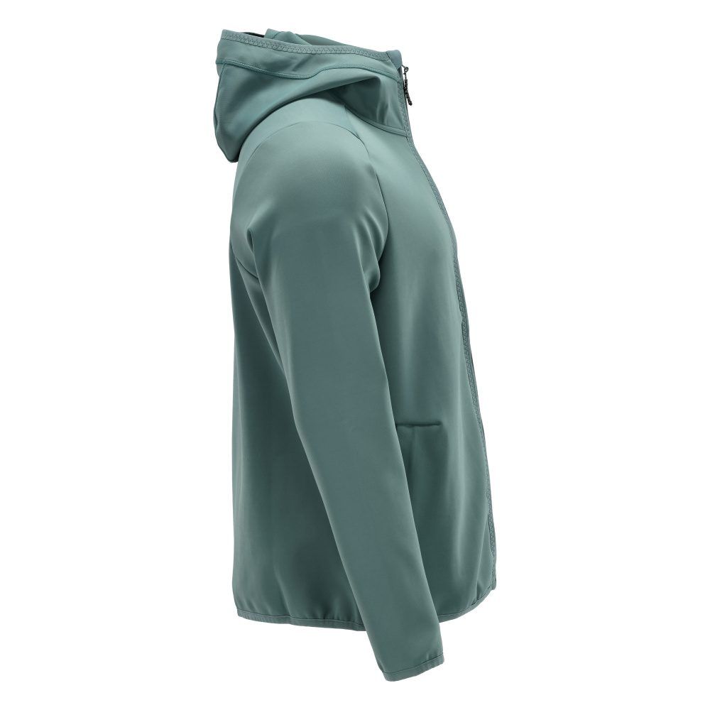 CUSTOMIZED Fleecejacke mit Kapuze