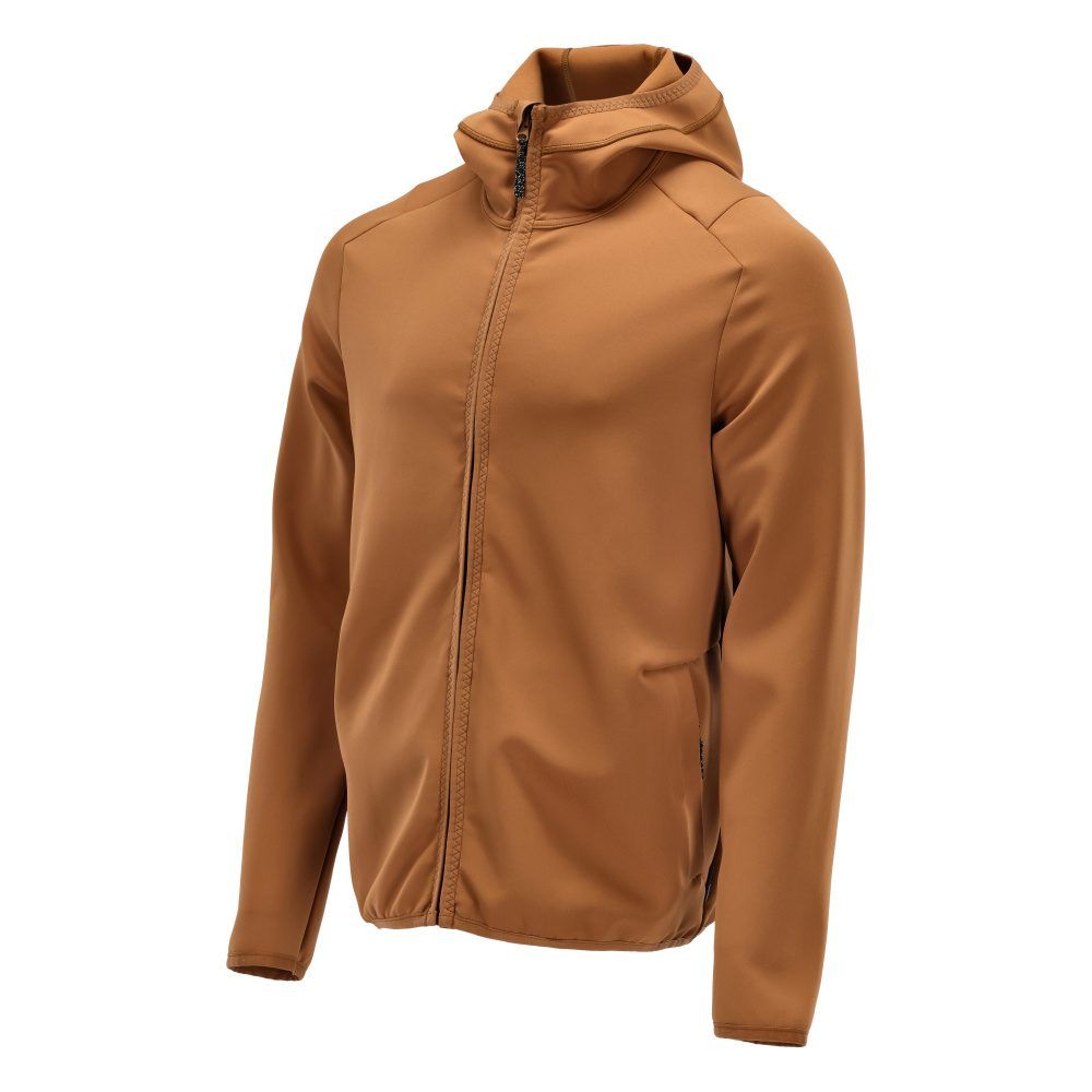 CUSTOMIZED Fleecejacke mit Kapuze