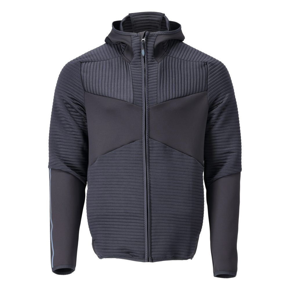 CUSTOMIZED Fleece Kapuzensweatshirt mit Reißverschluss