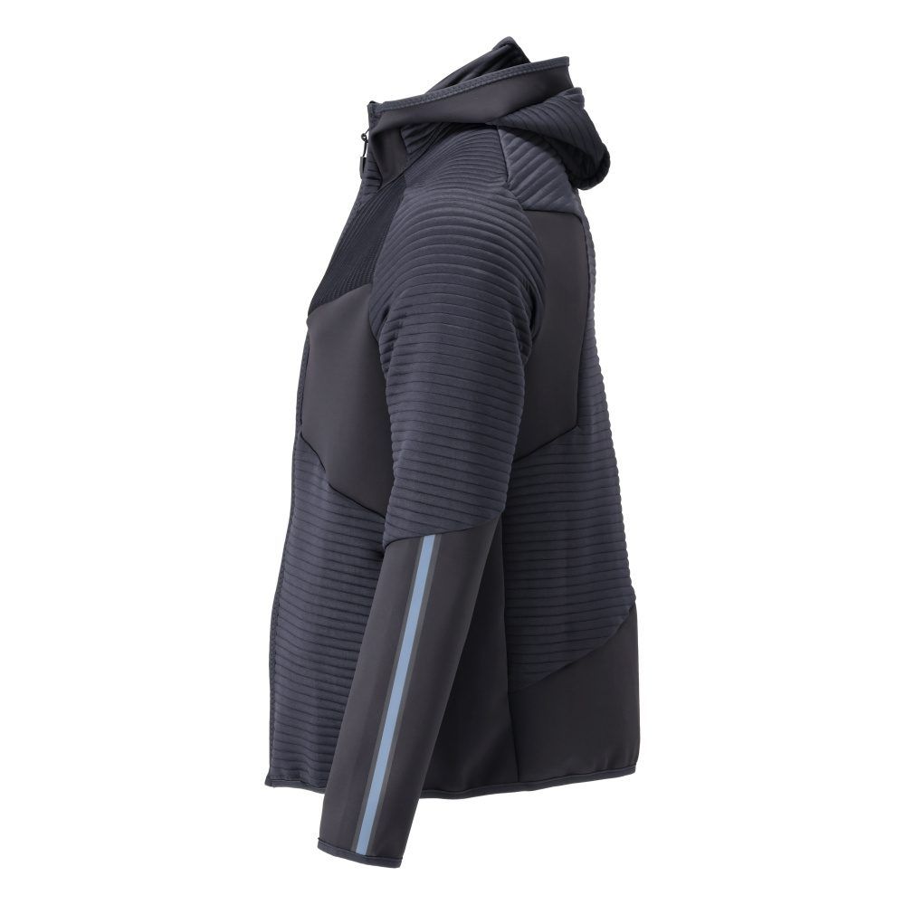 CUSTOMIZED Fleece Kapuzensweatshirt mit Reißverschluss