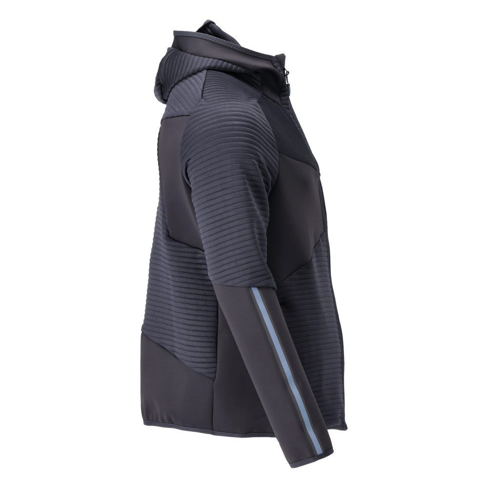 CUSTOMIZED Fleece Kapuzensweatshirt mit Reißverschluss