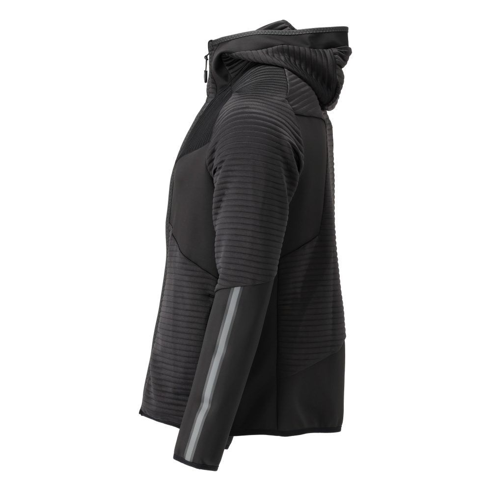 CUSTOMIZED Fleece Kapuzensweatshirt mit Reißverschluss