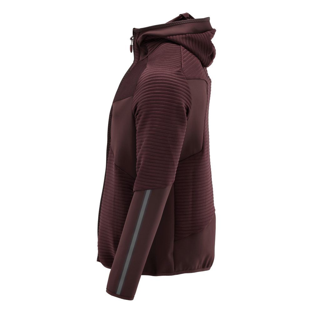 CUSTOMIZED Fleece Kapuzensweatshirt mit Reißverschluss
