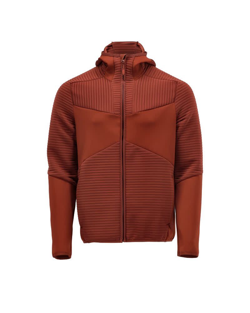 CUSTOMIZED Fleece Kapuzensweatshirt mit Reißverschluss