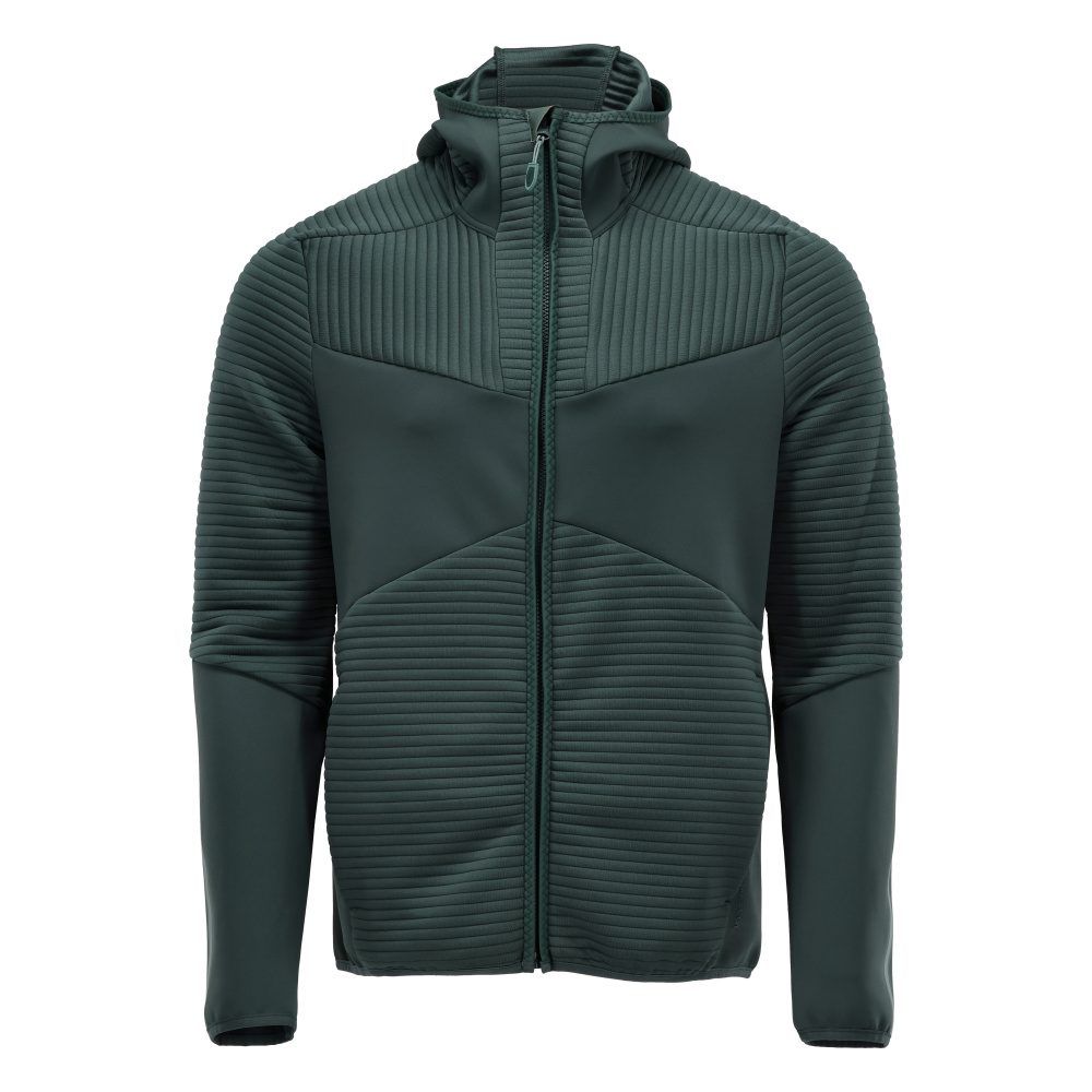 CUSTOMIZED Fleece Kapuzensweatshirt mit Reißverschluss