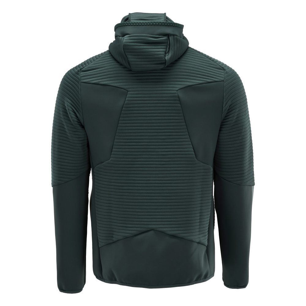 CUSTOMIZED Fleece Kapuzensweatshirt mit Reißverschluss