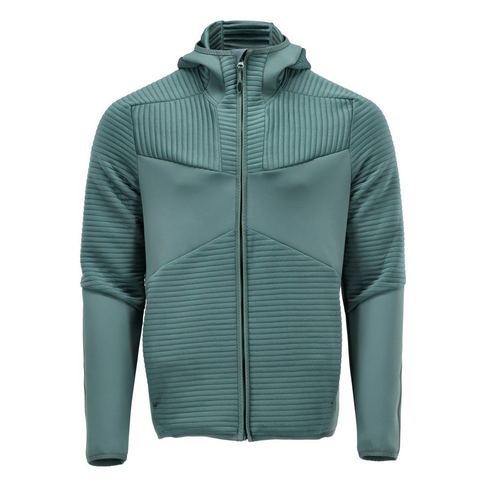 CUSTOMIZED Fleece Kapuzensweatshirt mit Reißverschluss