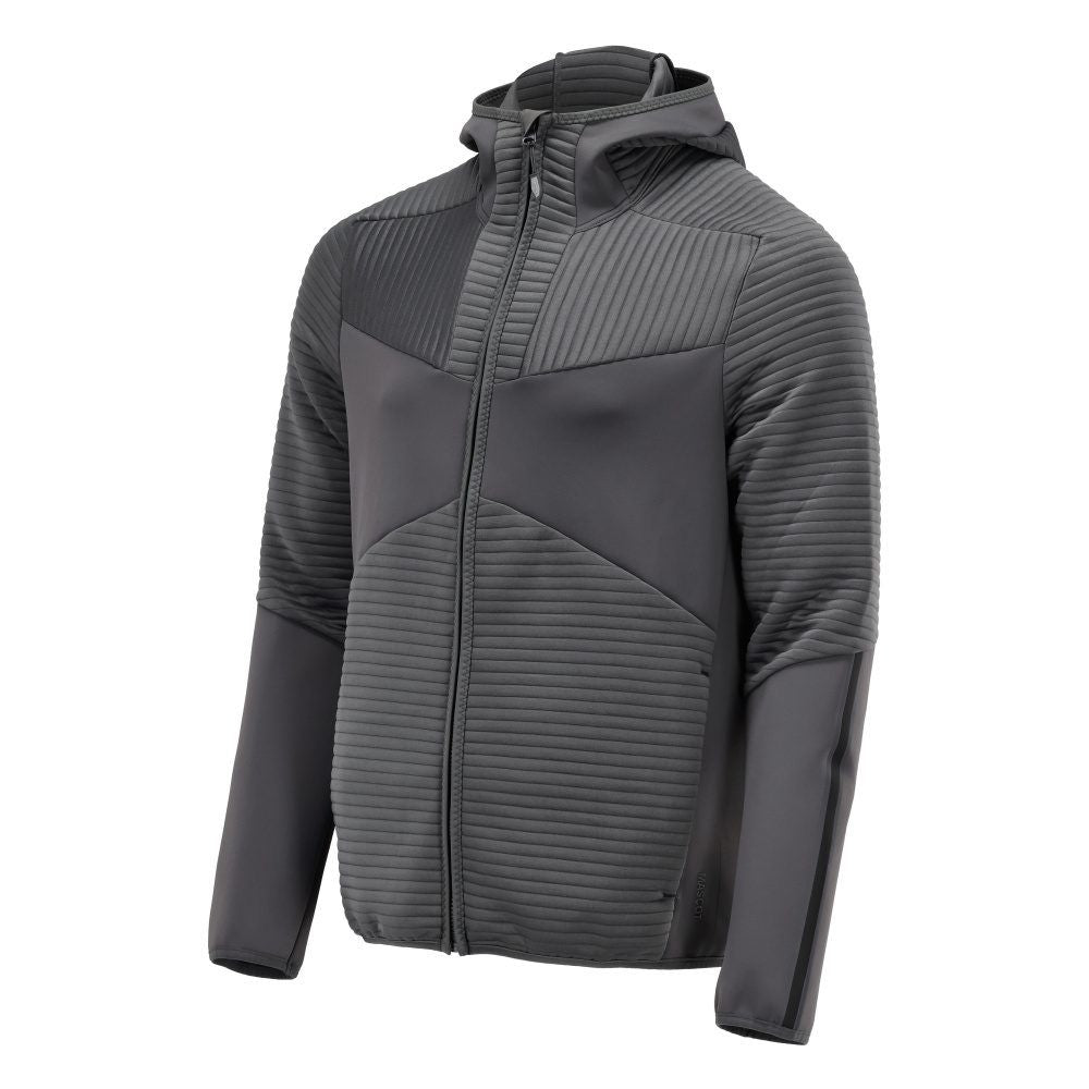 CUSTOMIZED Fleece Kapuzensweatshirt mit Reißverschluss