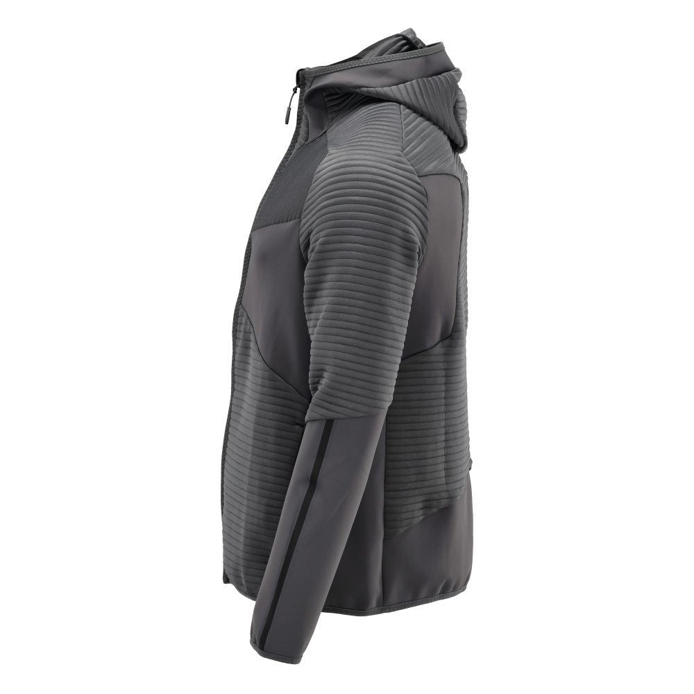 CUSTOMIZED Fleece Kapuzensweatshirt mit Reißverschluss