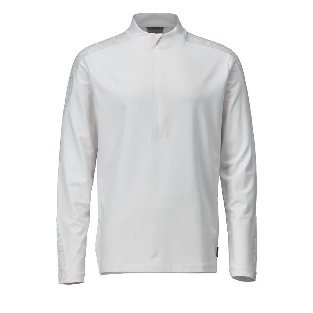 MASCOT® CUSTOMIZED Langarmshirt mit kurzem Reißverschluss