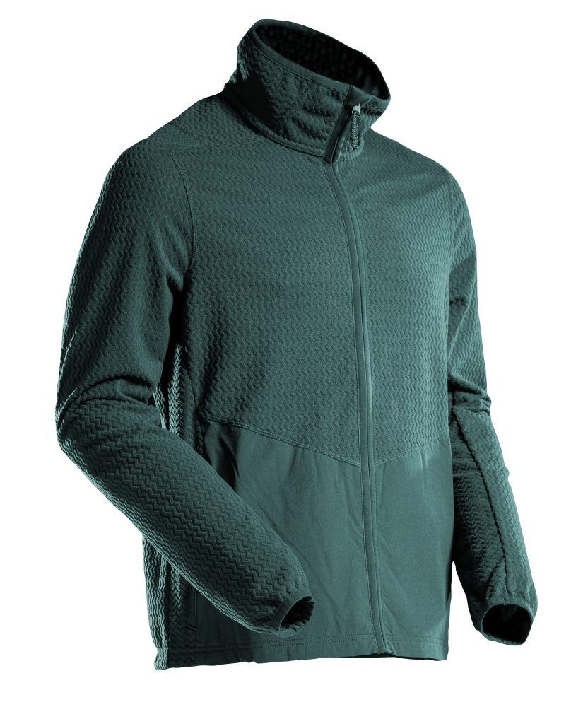 Microfleece Pullover mit Reißverschluss Customized