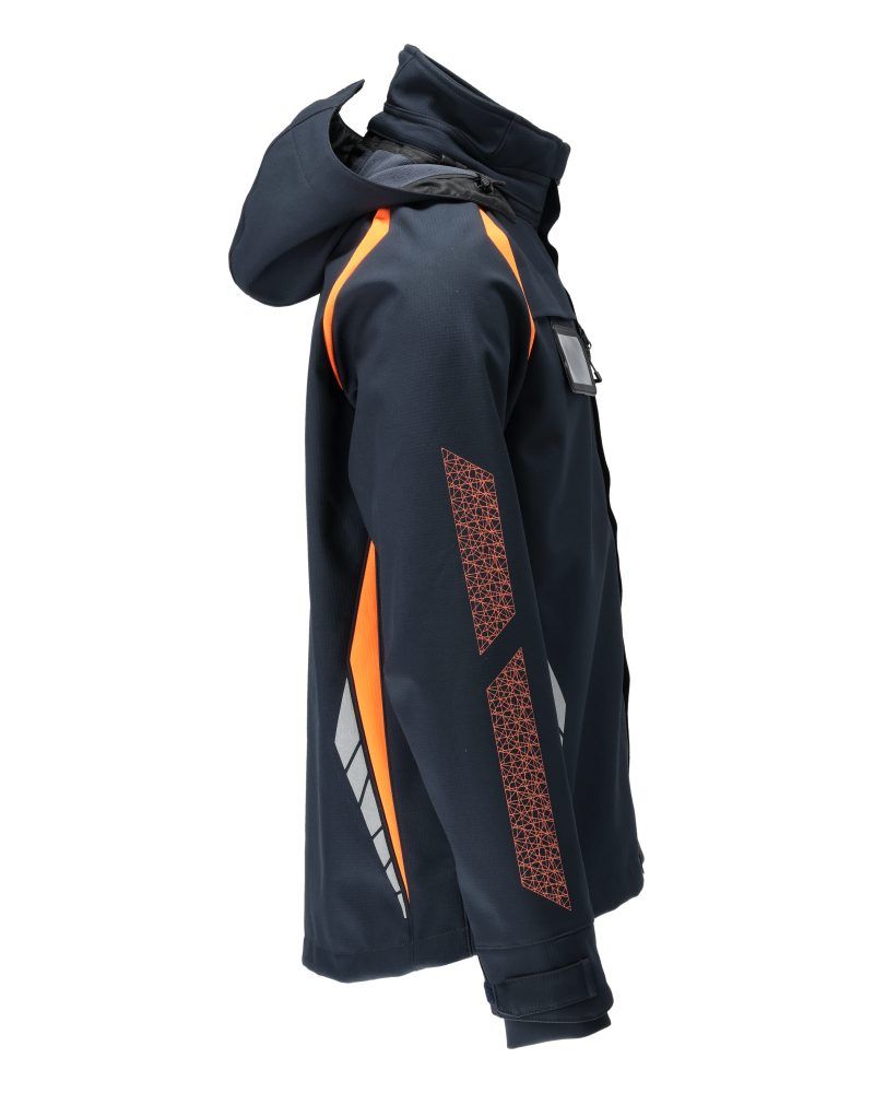 ACCELERATE SAFE Softshelljacke mit Kapuze