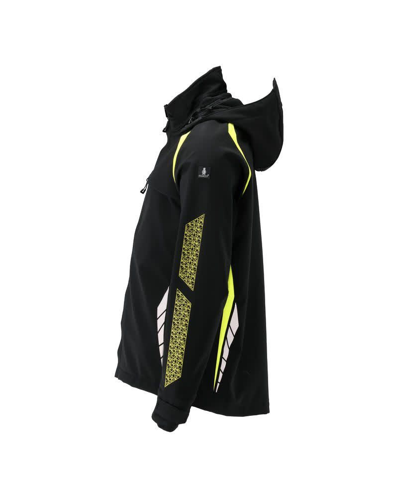 ACCELERATE SAFE Softshelljacke mit Kapuze