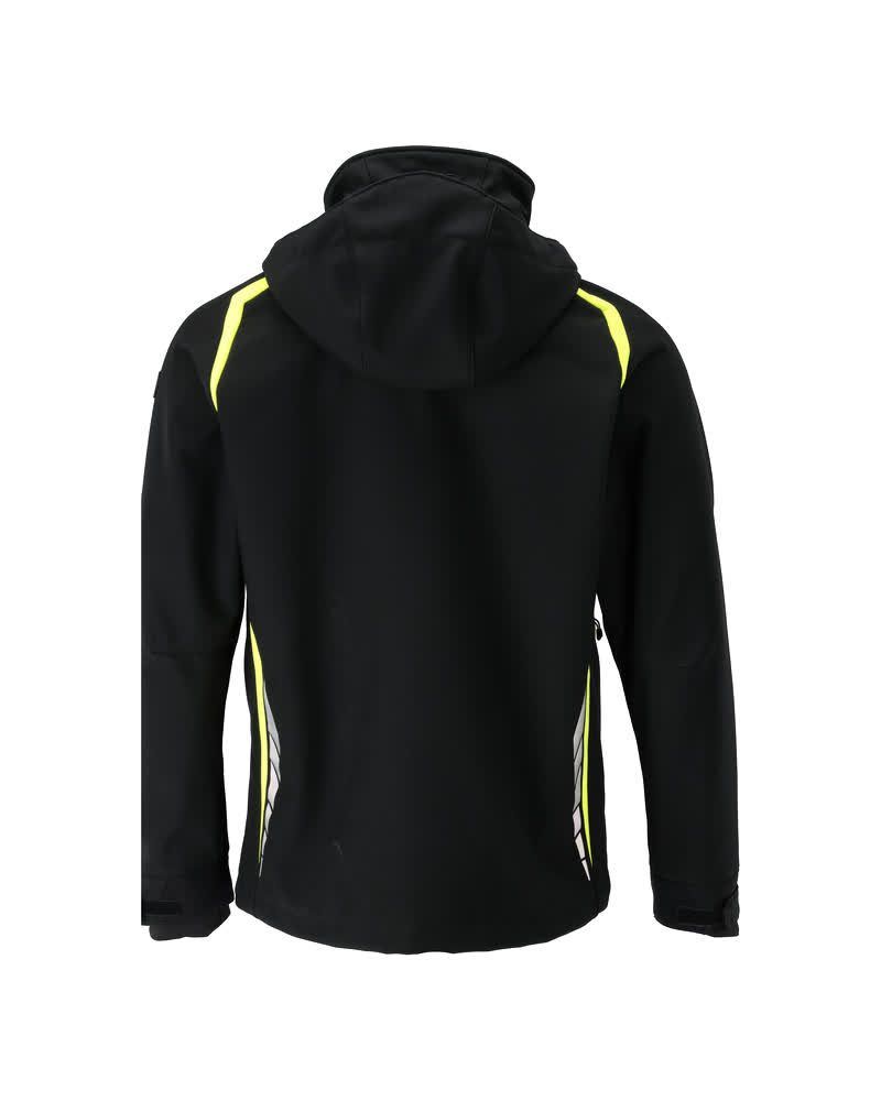 ACCELERATE SAFE Softshelljacke mit Kapuze