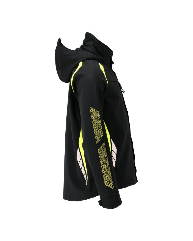 ACCELERATE SAFE Softshelljacke mit Kapuze