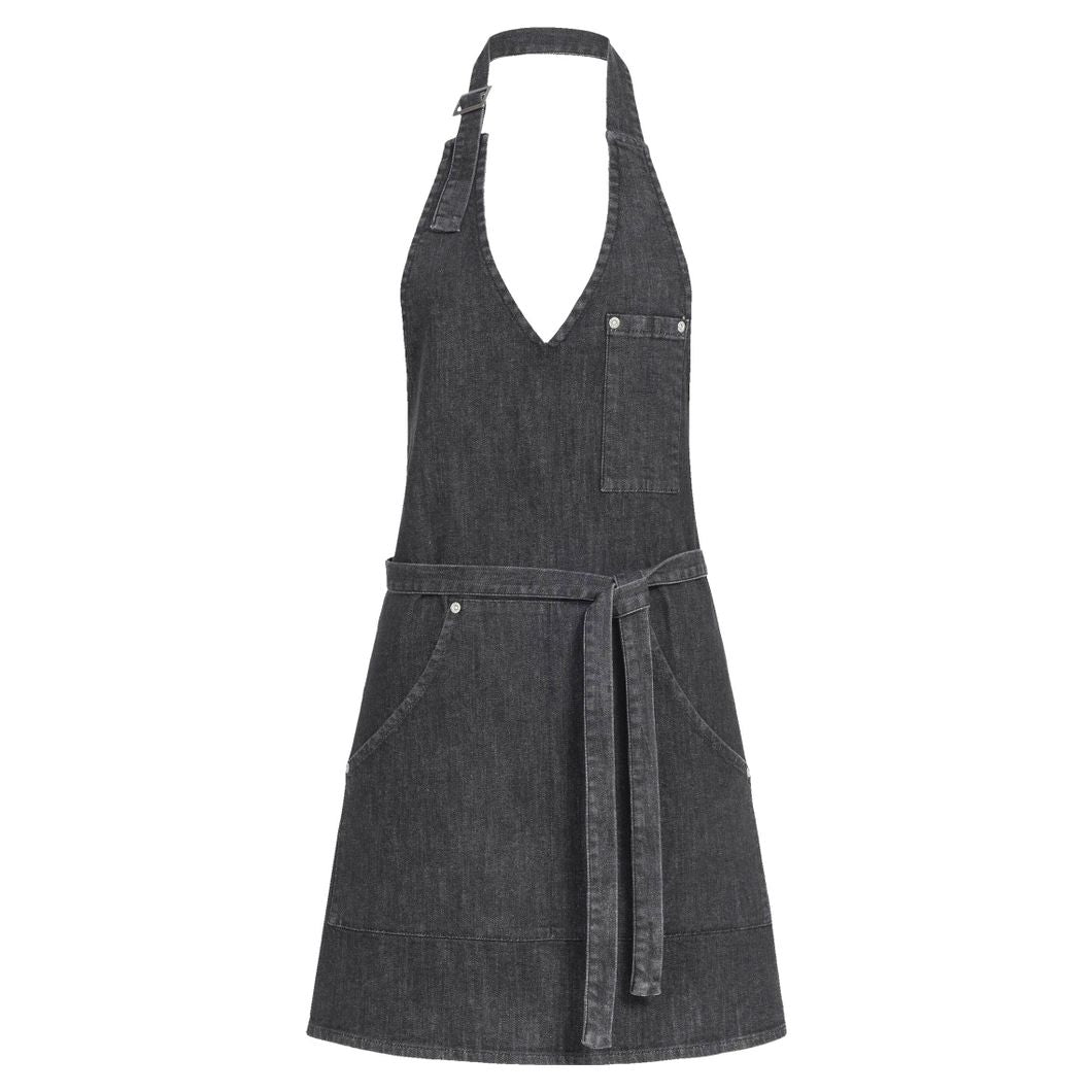 Latzschürze Denim 70x61 cm Damen