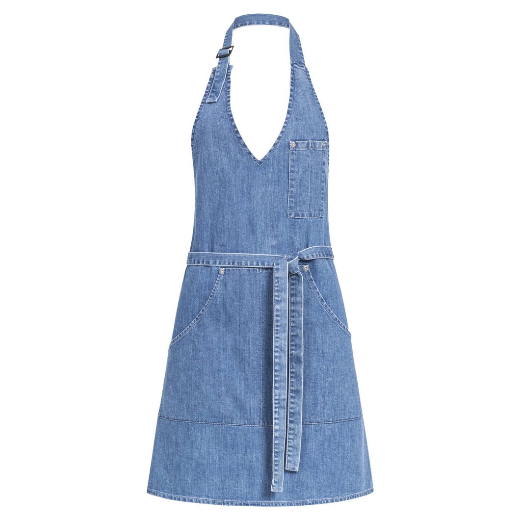 Denim Latzschürze Damen