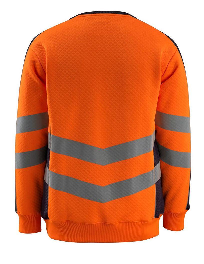Quilted Hi-Vis Sweatshirt