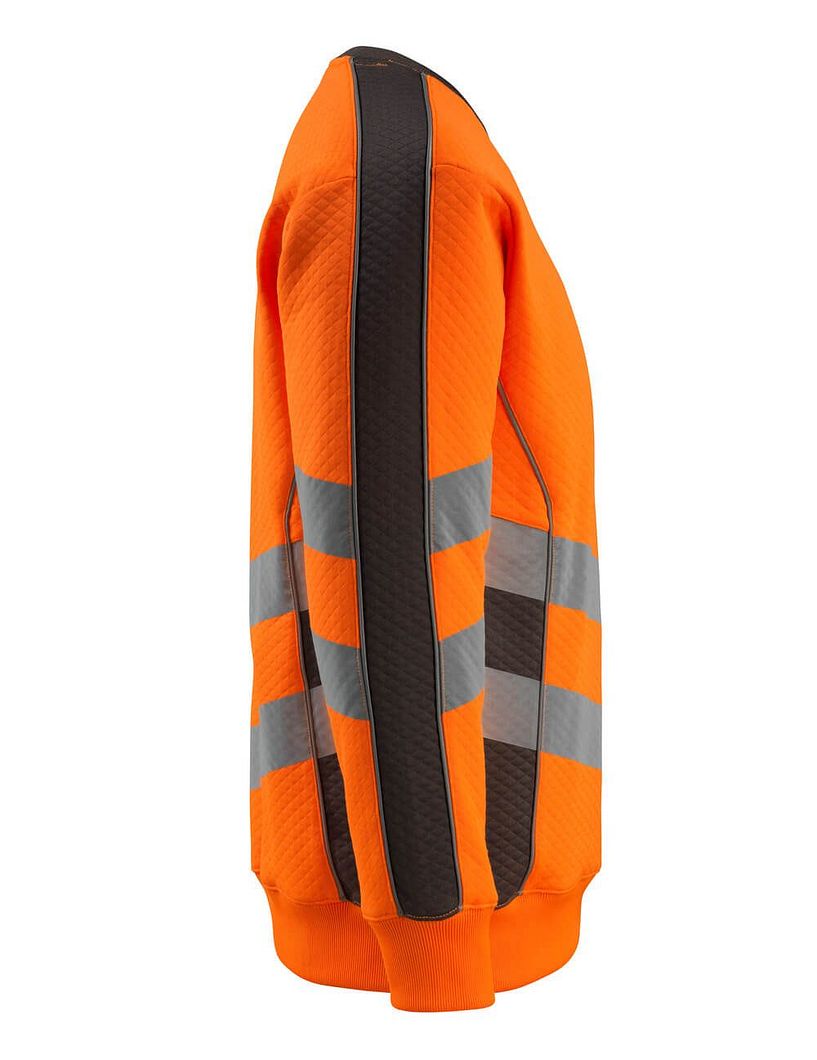 Quilted Hi-Vis Sweatshirt
