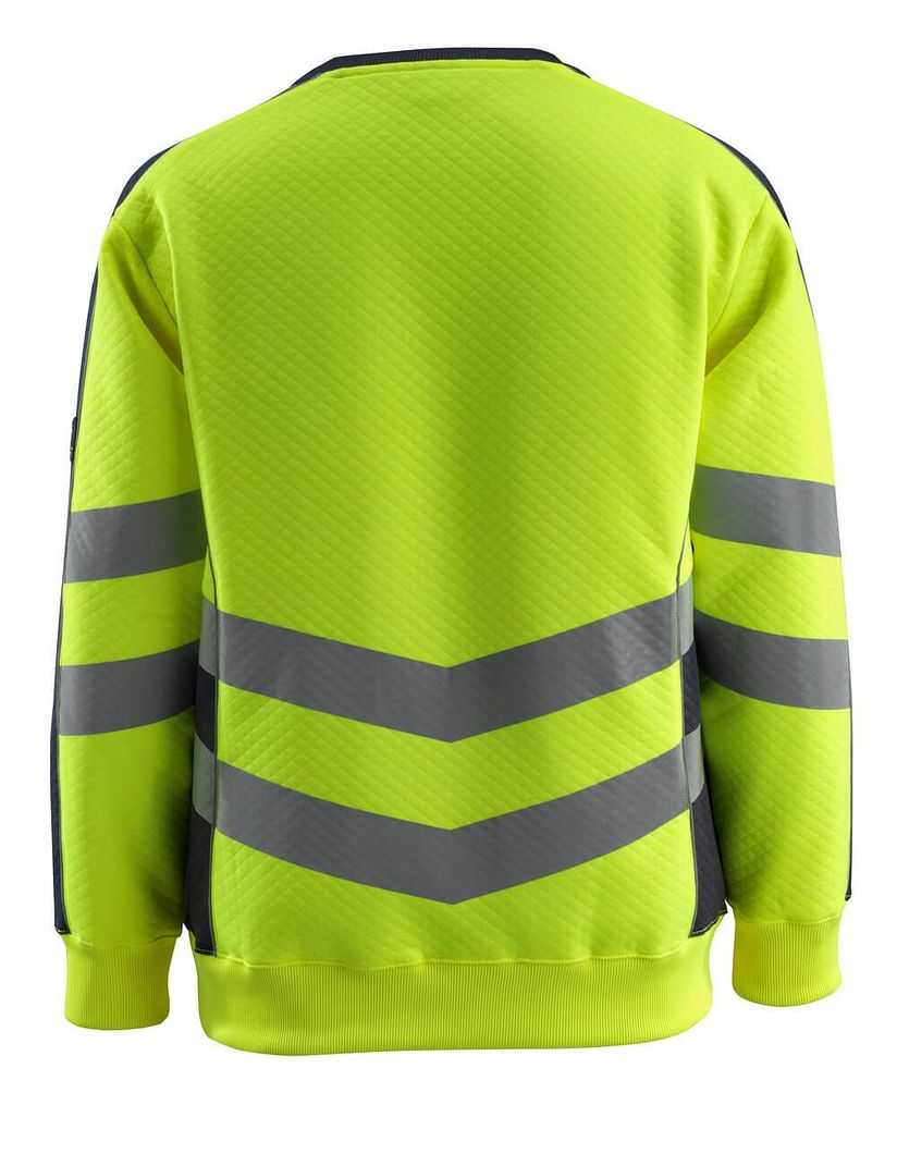 Quilted Hi-Vis Sweatshirt