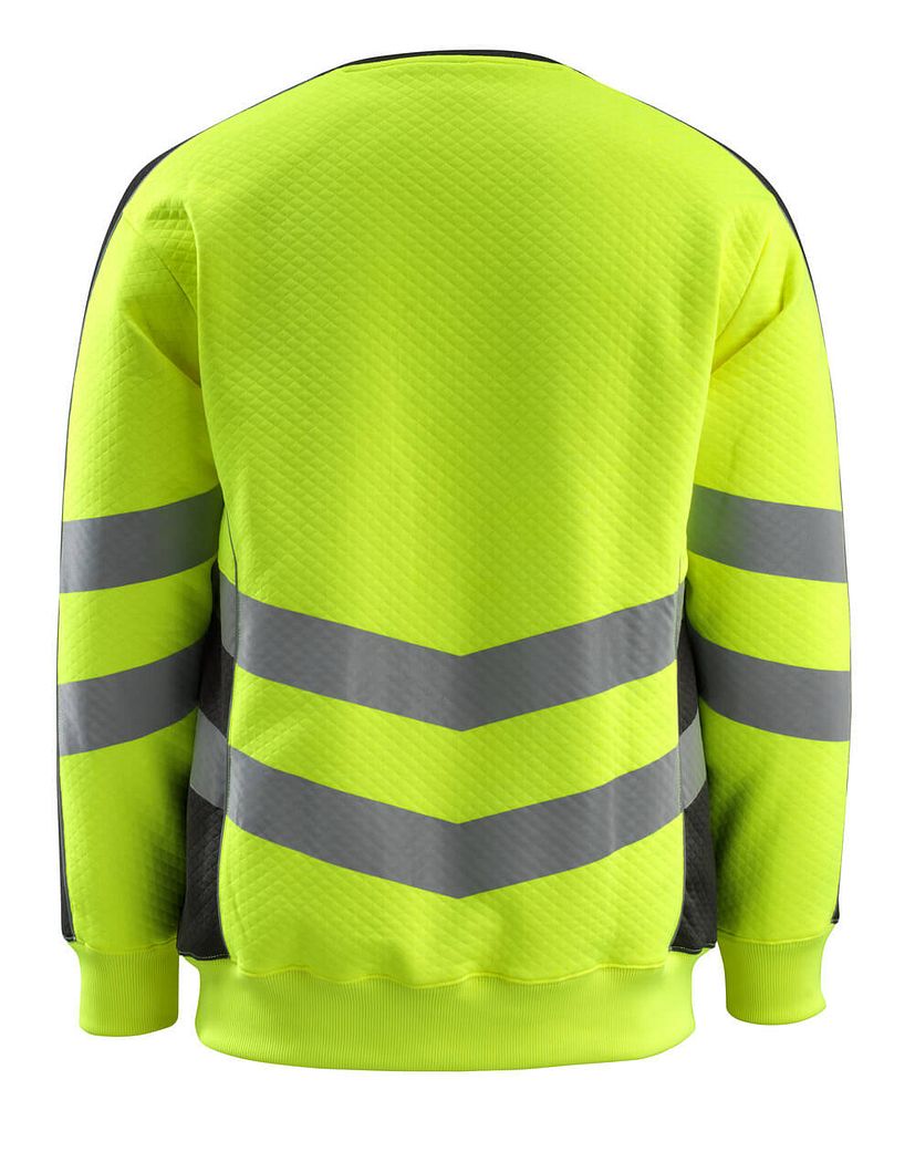 Quilted Hi-Vis Sweatshirt