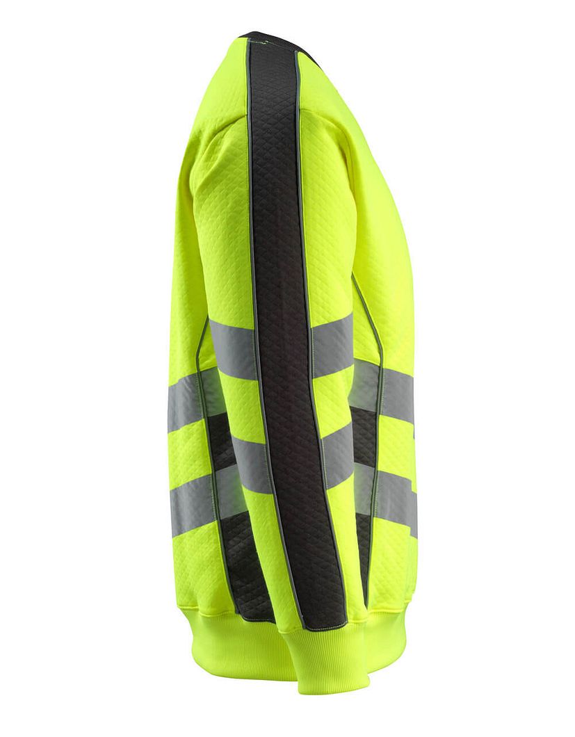 Quilted Hi-Vis Sweatshirt