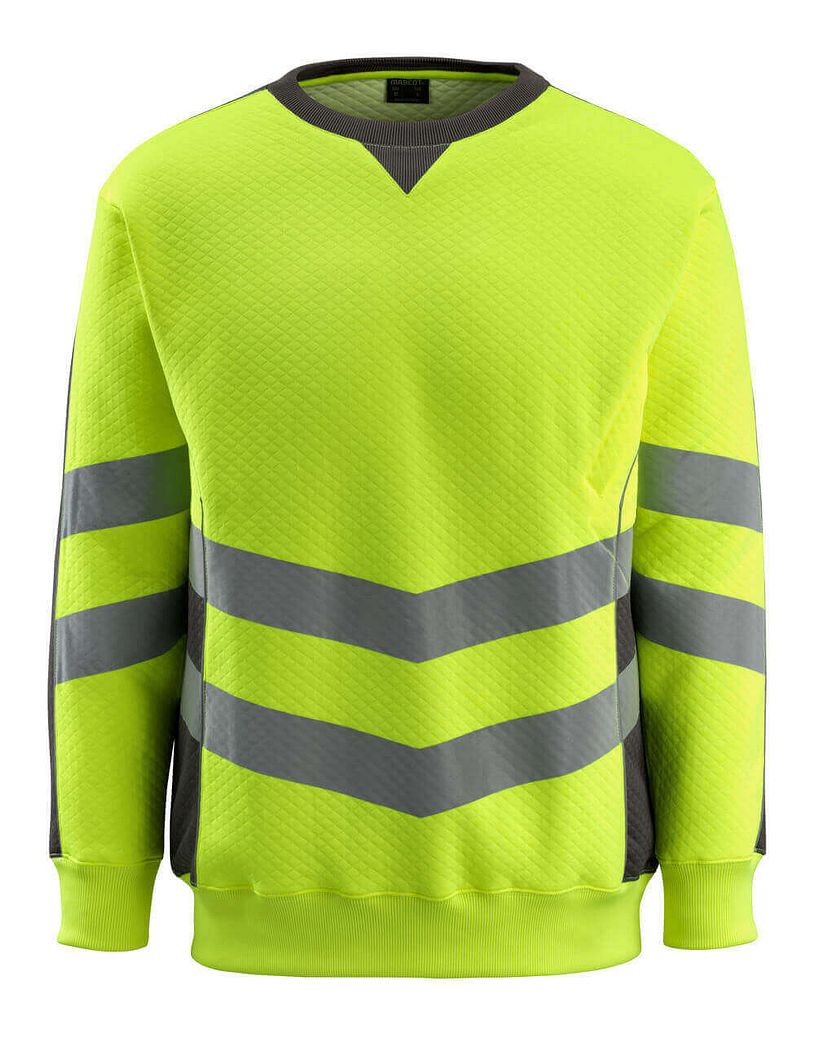 Quilted Hi-Vis Sweatshirt