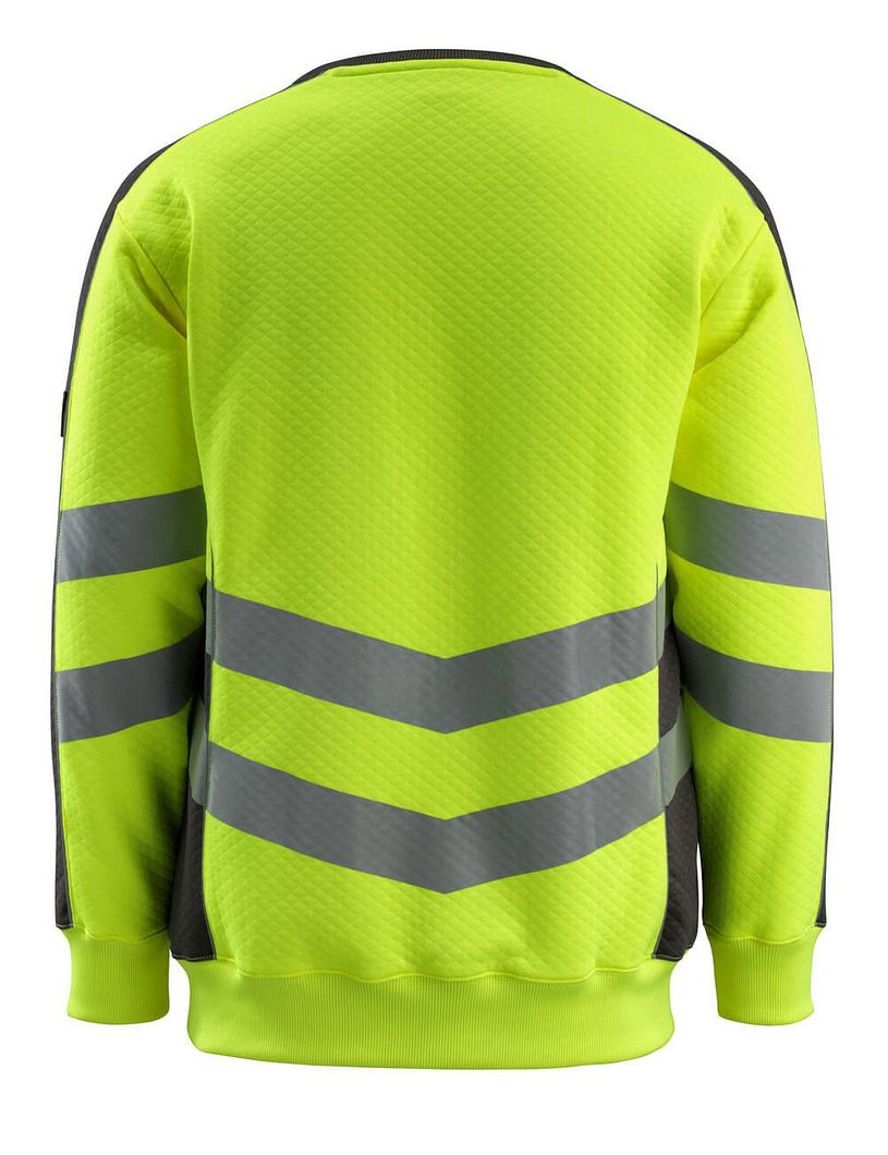 Quilted Hi-Vis Sweatshirt