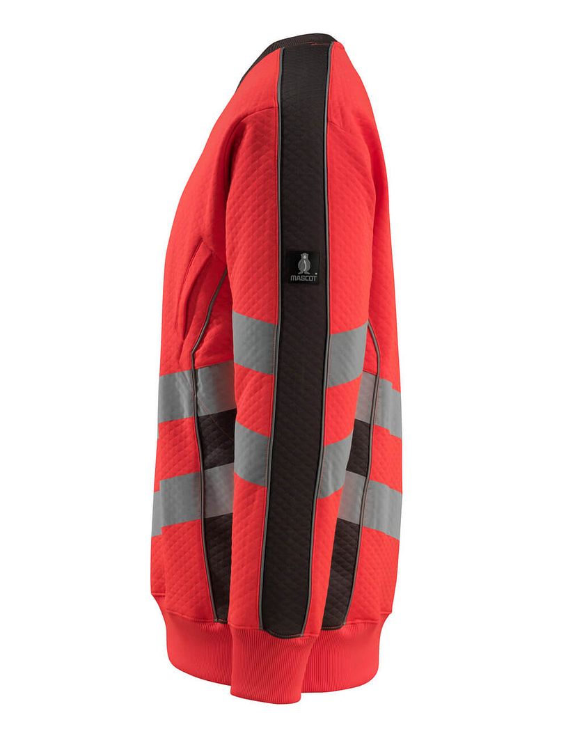 Quilted Hi-Vis Sweatshirt
