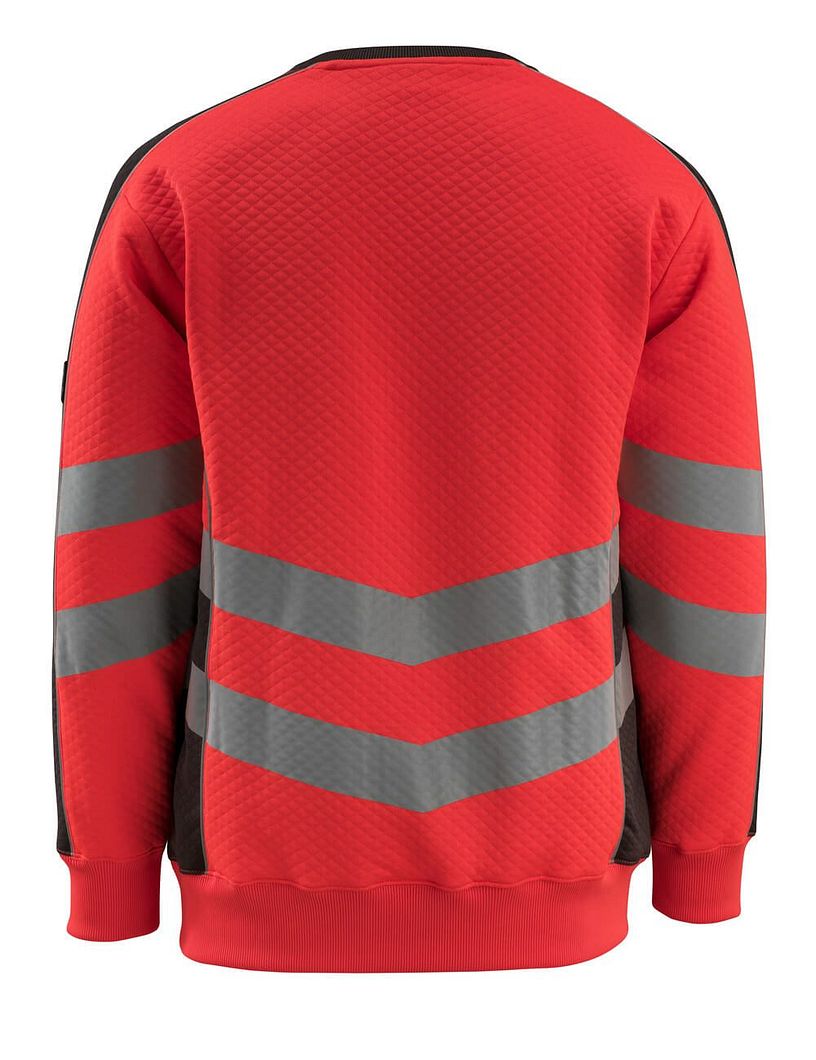 Quilted Hi-Vis Sweatshirt