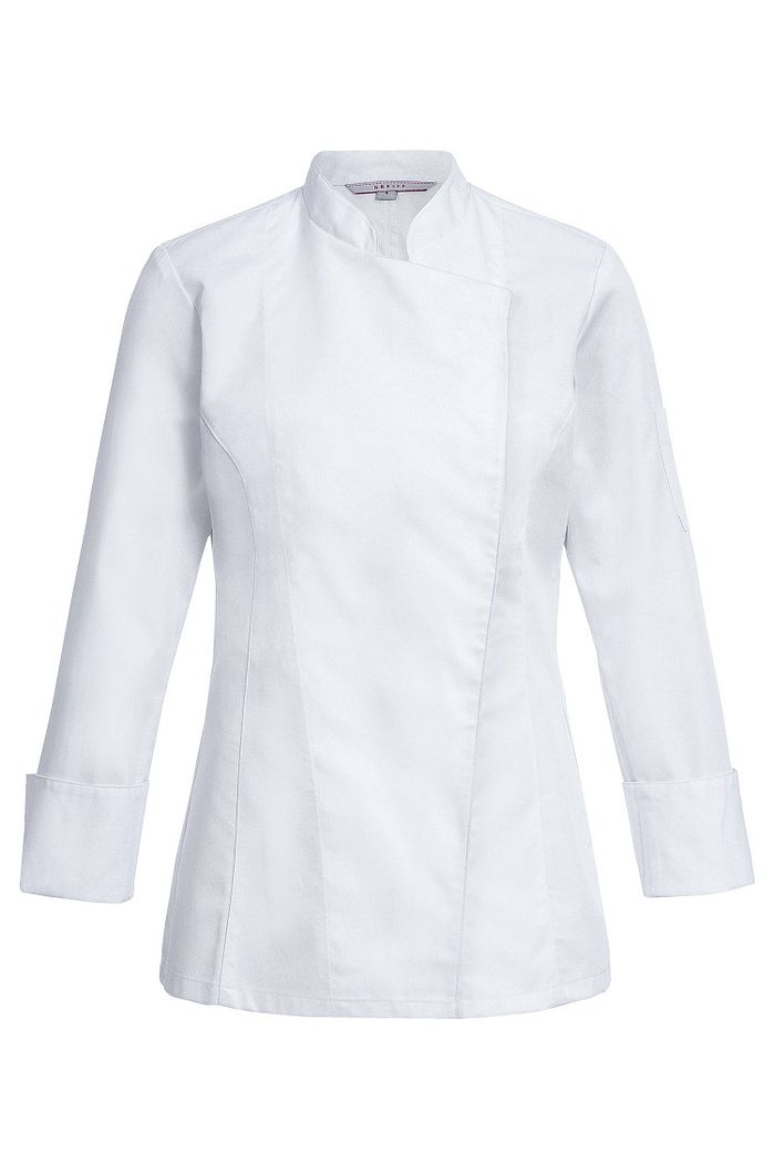 Cuisine Kochjacke mit verdeckter Druckknopfleiste Regular Fit Damen
