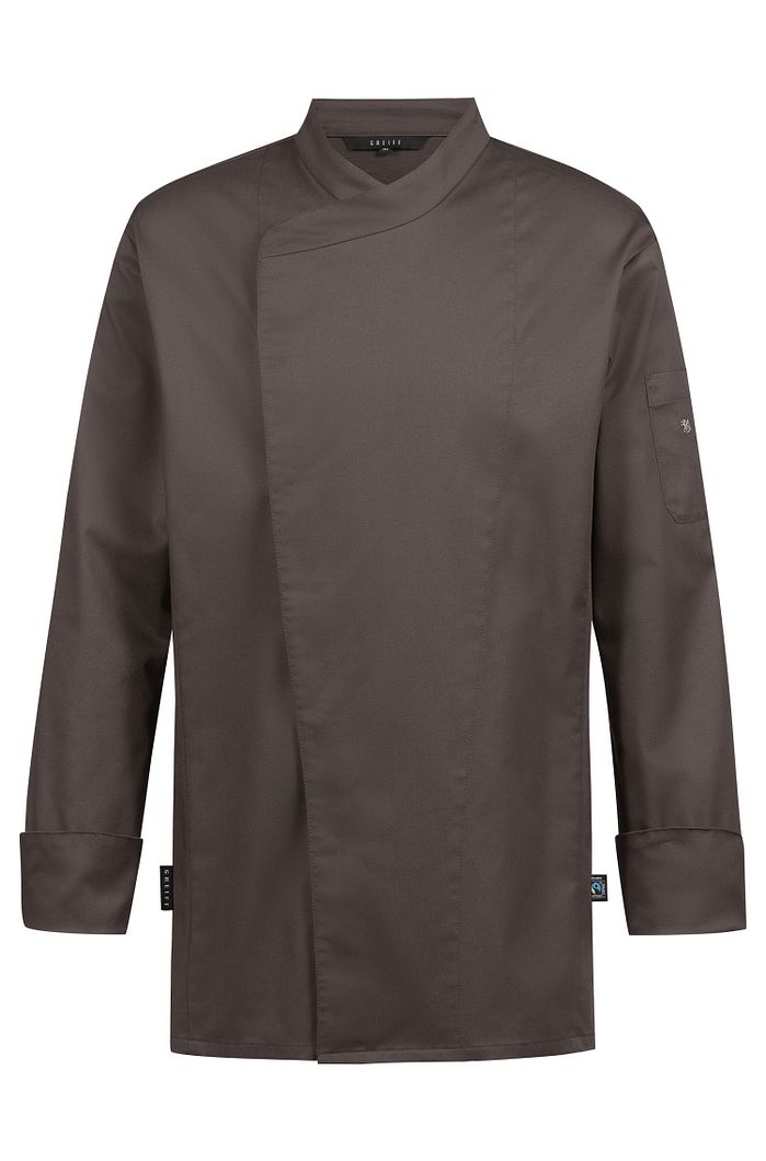 Kochjacke mit Jerseyrücken Regular Fit