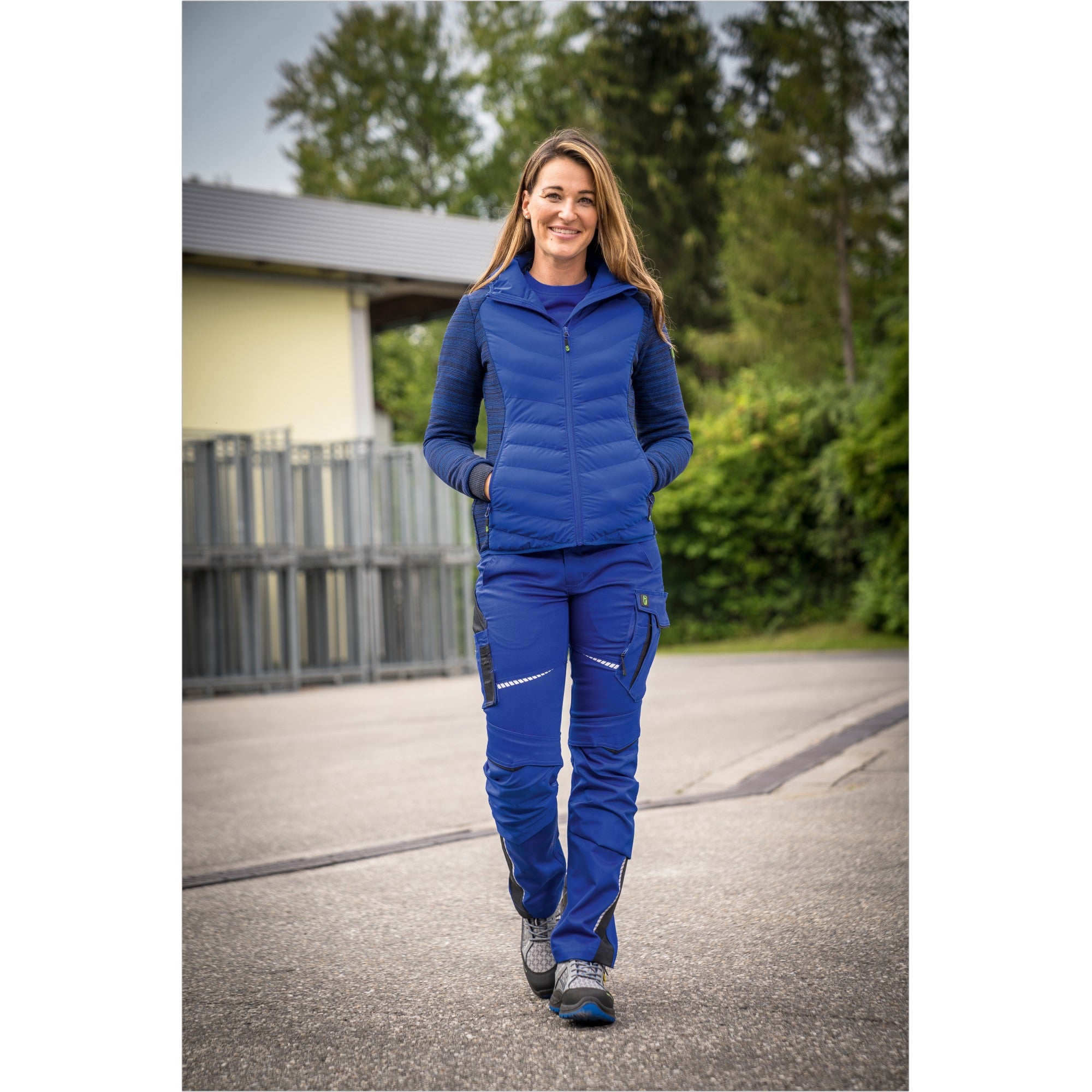 Damen Bundhose Flex Line - Kornblau
