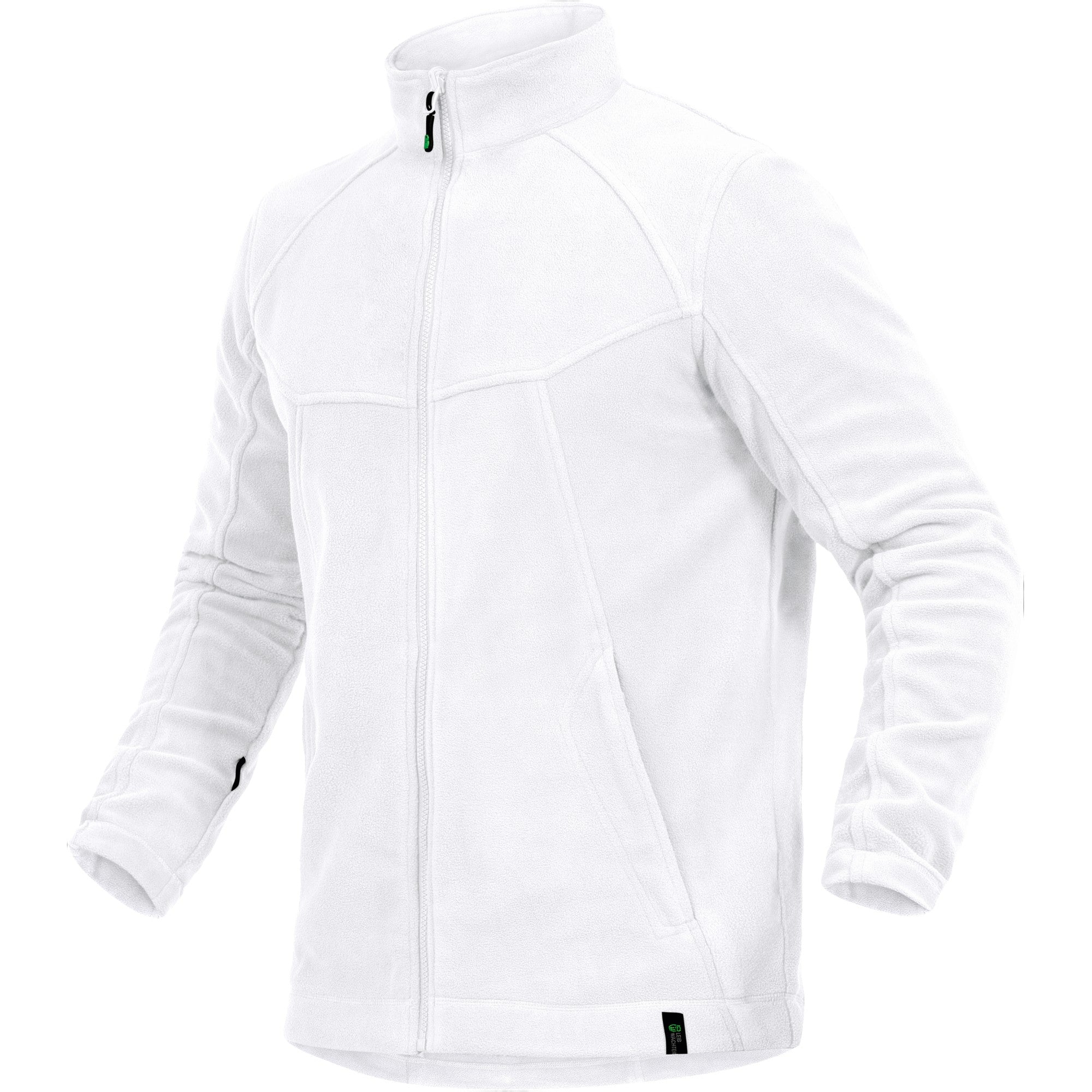 Fleecejacke Casual Line - Weiß