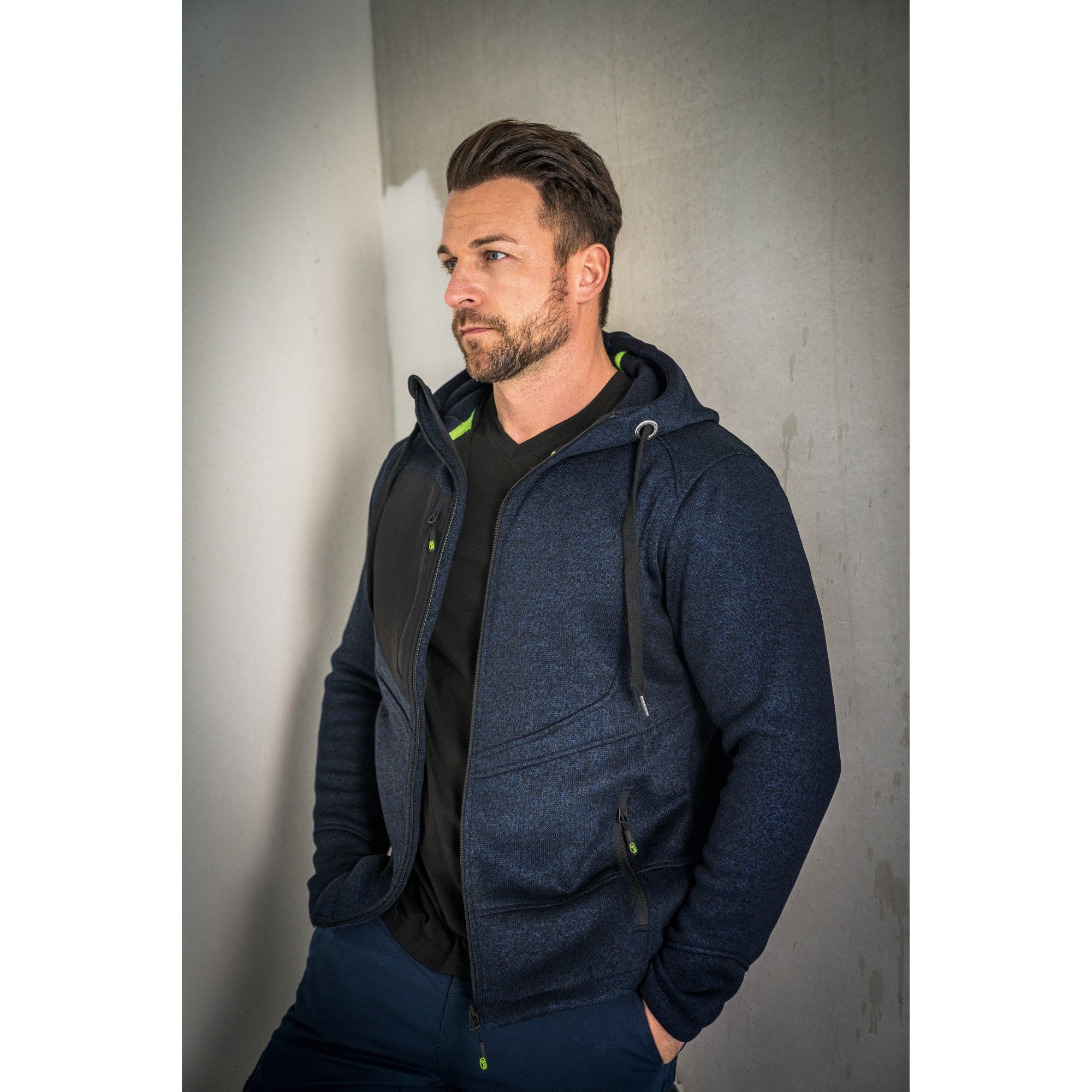 Strickjacke Casual Line - Marine