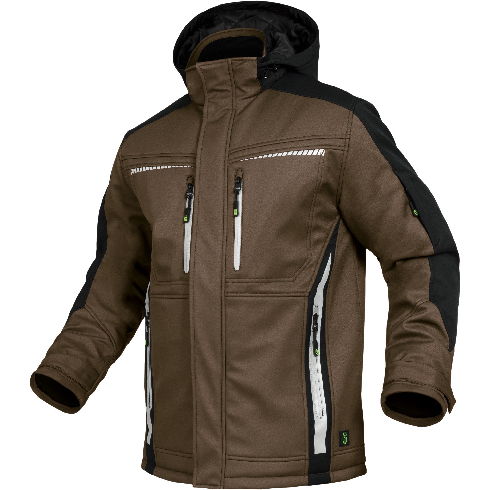 Winter-Softshelljacke Flex Line - Haselnuss