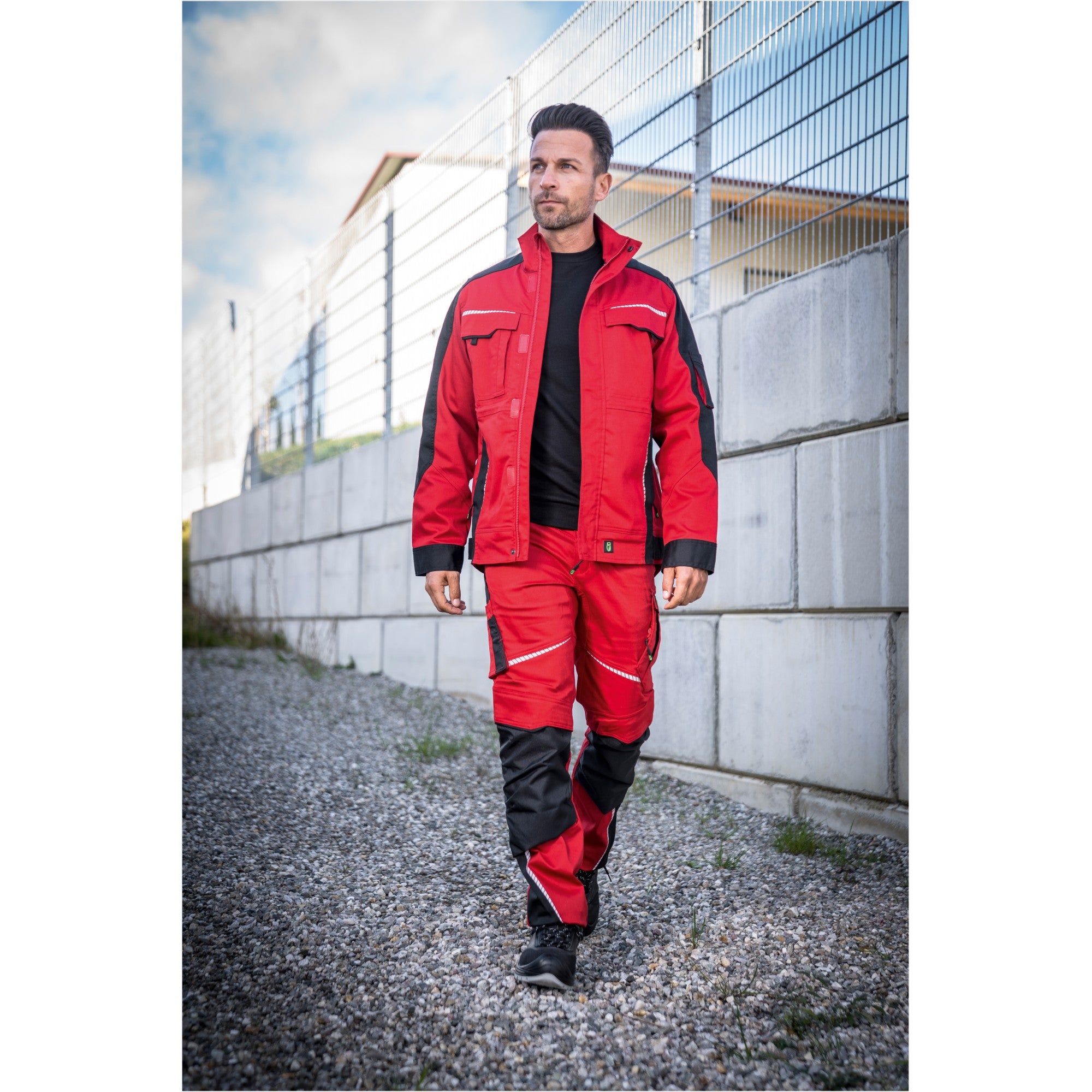 Bundjacke Flex Line - Rot