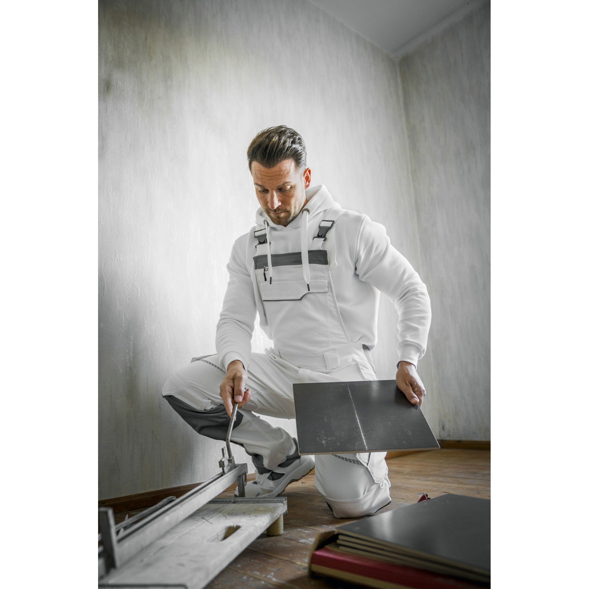 Hoodie Flex Line - Weiß