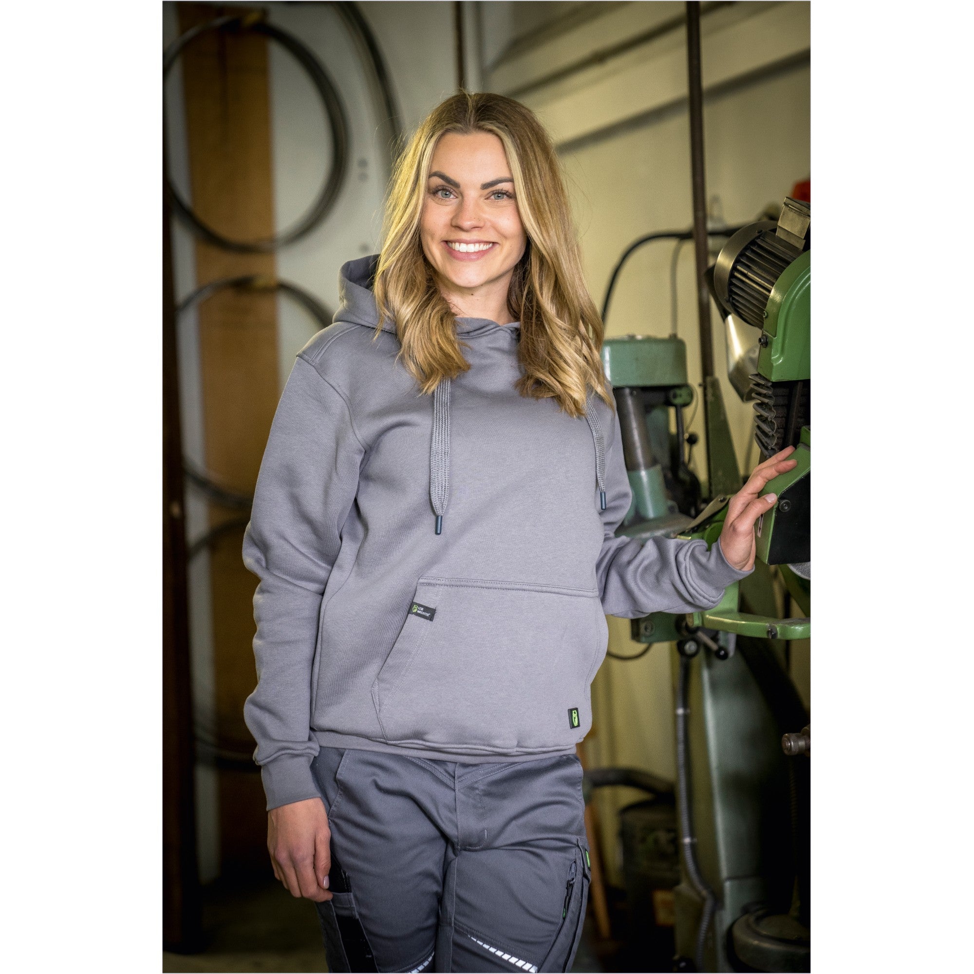 Hoodie Flex Line - Grau