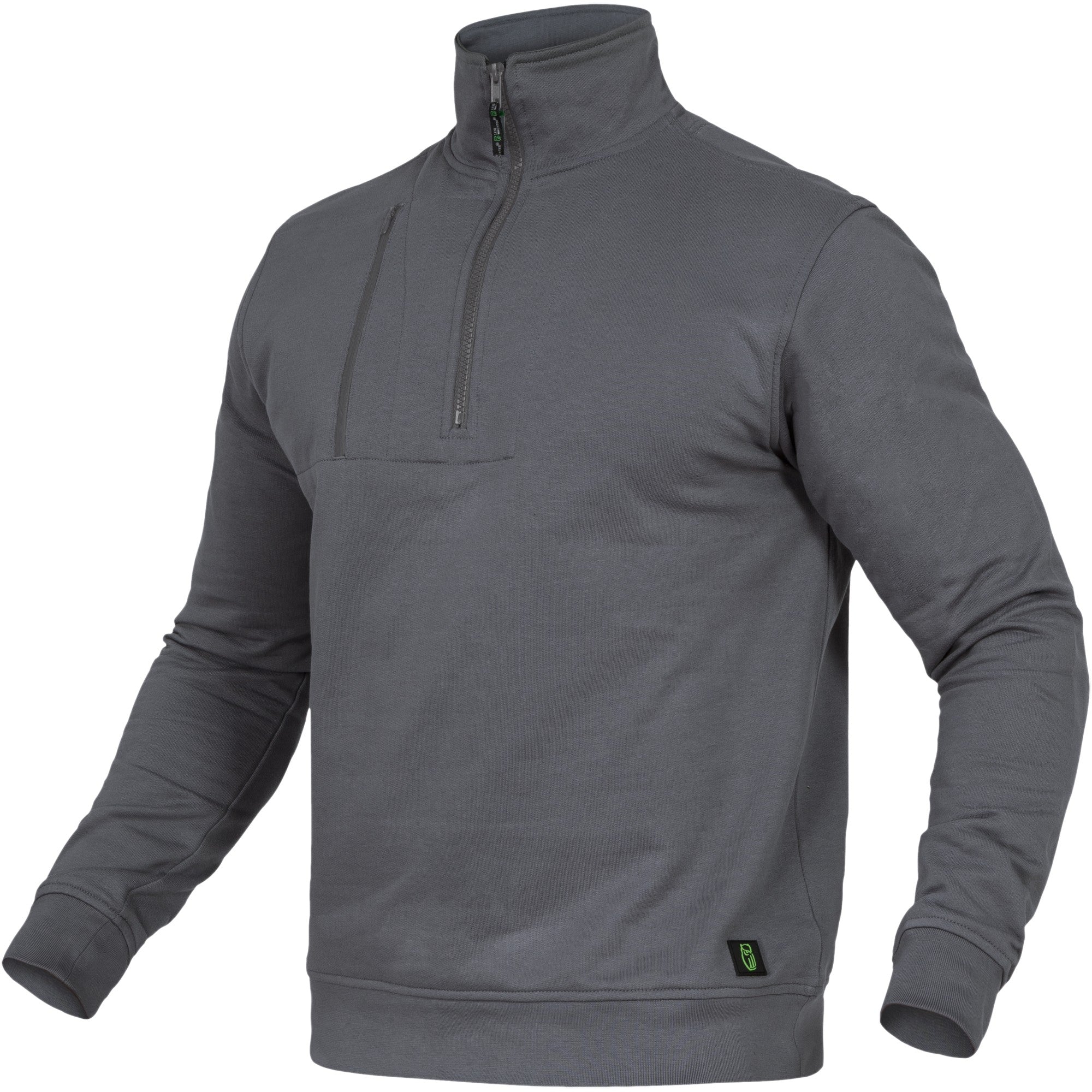 Zip-Sweater Flex Line - Grau